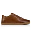 Chambelisneak – Sneakers – Pelle di vitello patinata – Havane – Uomo