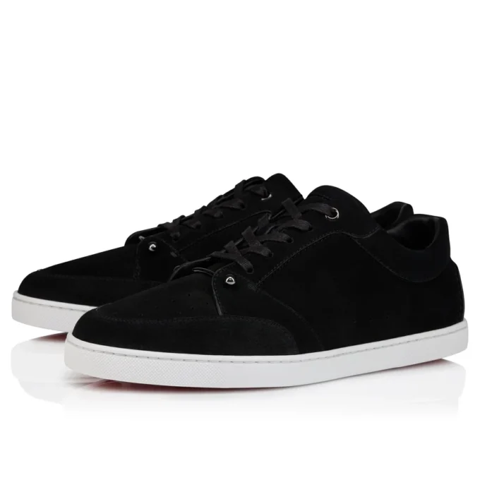 Chambelisneak – Sneakers – Pelle di vitello rovesciata – Nero – Uomo