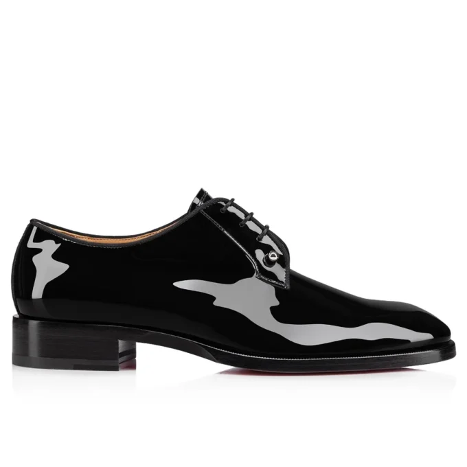 Chambeliss – Derby – Pelle di vitello verniciata – Nero – Uomo Chambeliss – Derby – Pelle di vitello verniciata – Nero – Uomo