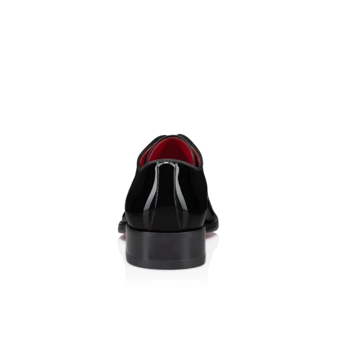 Chambeliss Night Strass – Derby – Pelle di vitello verniciata e piercing – Nero – Uomo Chambeliss Night Strass – Derby – Pelle di vitello verniciata e piercing – Nero – Uomo