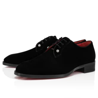 Chambeliss Night Strass – Derby – Velluto – Nero – Uomo Chambeliss Night Strass – Derby – Velluto – Nero – Uomo