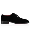 Chambeliss Night Strass – Derby – Velluto – Nero – Uomo
