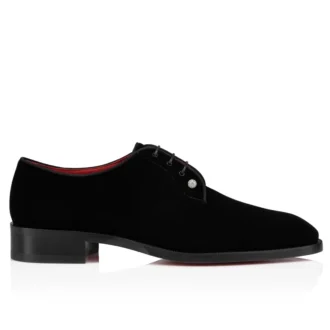 Chambeliss Night Strass – Derby – Velluto – Nero – Uomo Chambeliss Night Strass – Derby – Velluto – Nero – Uomo