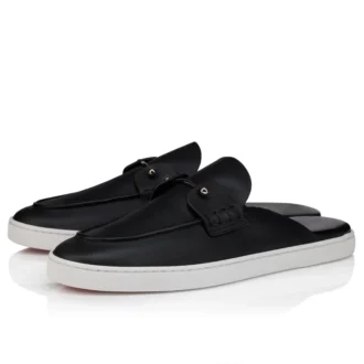 Chanme – Scarpe da barca – Pelle di vitello rovesciata – Nero – Uomo