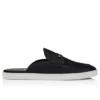 Chanme – Scarpe da barca – Pelle di vitello rovesciata – Nero – Uomo Chanme – Scarpe da barca – Pelle di vitello rovesciata – Nero – Uomo