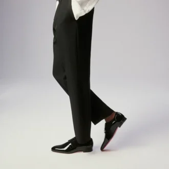 Chickito – Derby – Pelle verniciata – Nero – Uomo