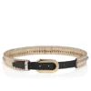 Cinture – Cinture – Pelle di vitello e borchie – Nero Cinture – Cinture – Pelle di vitello e borchie – Nero