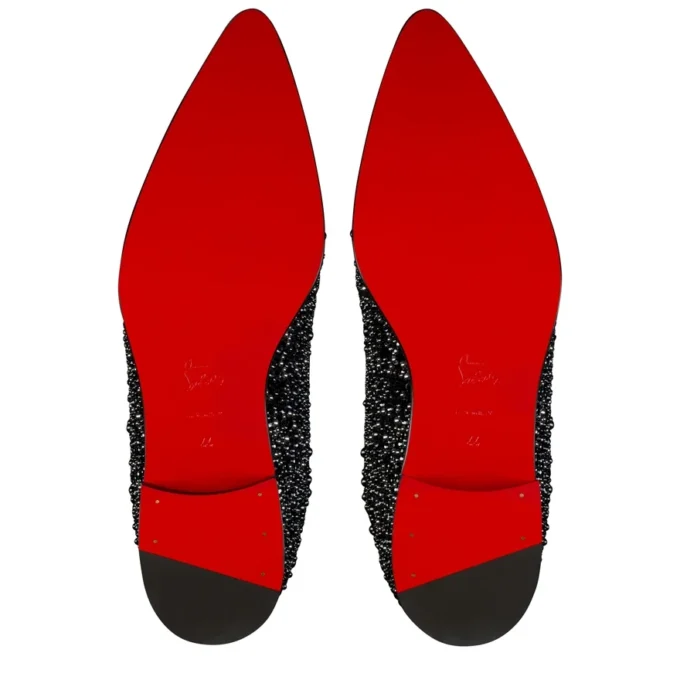 Circus Booty Perla – Stivali – Pelle scamosciata e strass, pelle di vitello verniciata – Nero – Uomo
