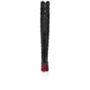Circus Max Perla Botta Alta – Stivali alti fino alla coscia da 100 mm – Pelle scamosciata, rete e strass – Nero – Donna Christian Louboutin Stati Uniti