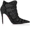 Circus Max Perla – Stivali da 100 mm – Pelle scamosciata, rete e strass – Nero – Donna Circus Max Perla – Stivali da 100 mm – Pelle scamosciata, rete e strass – Nero – Donna