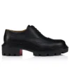 College – Oxford – Pelle di vitello cerata – Nero – Uomo College – Oxford – Pelle di vitello cerata – Nero – Uomo