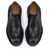 College – Oxford – Pelle di vitello cerata – Nero – Uomo College – Oxford – Pelle di vitello cerata – Nero – Uomo