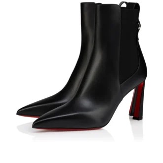 Condodo 85 – Stivali da 85 mm – Pelle di vitello – Nero – Donna