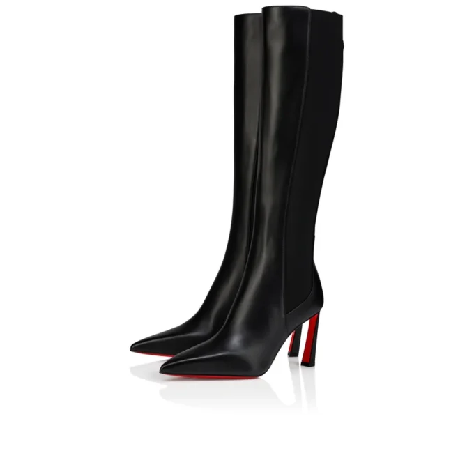 Condodo Botta 85 – Stivali da 85 mm – Pelle di vitello – Nero – Donna