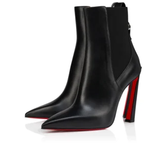 Condodo – Stivali da 100 mm – Pelle di vitello – Nero – Donna