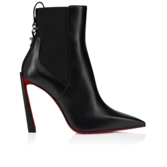 Condodo – Stivali da 100 mm – Pelle di vitello – Nero – Donna