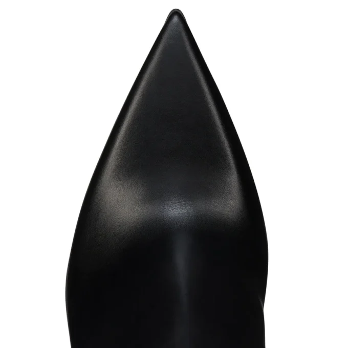 Condodo – Stivali da 100 mm – Pelle di vitello – Nero – Donna