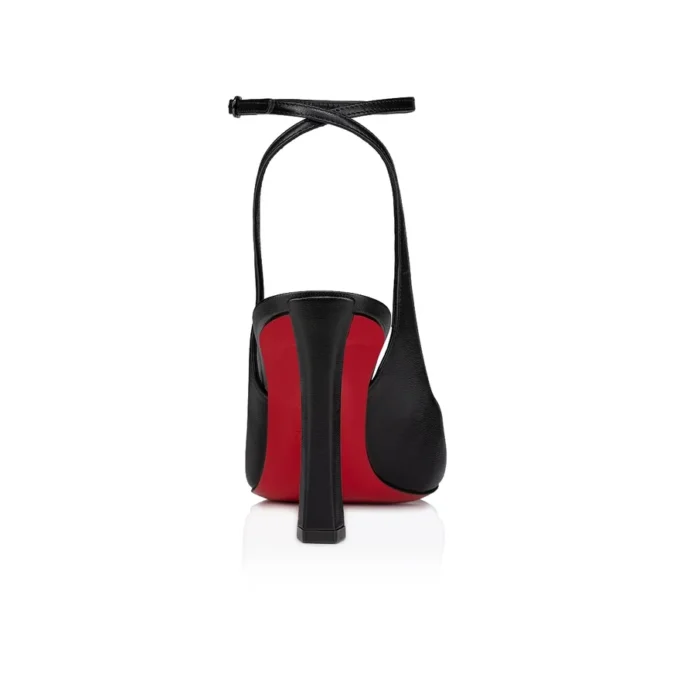 Condora Strap – Décolleté con cinturini da 85 mm – Pelle nappa – Nero – Donna Condora Strap – Décolleté con cinturini da 85 mm – Pelle nappa – Nero – Donna
