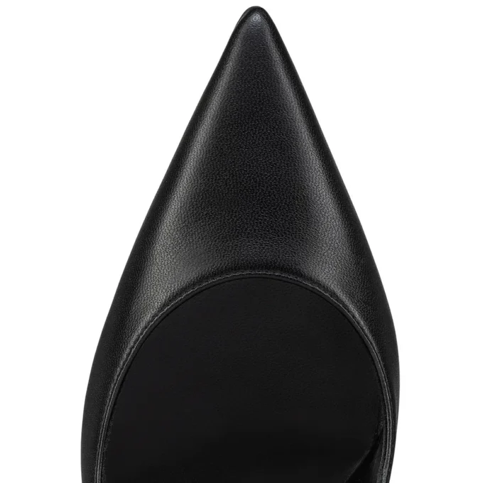 Condora Strap – Décolleté con cinturini da 85 mm – Pelle nappa – Nero – Donna Condora Strap – Décolleté con cinturini da 85 mm – Pelle nappa – Nero – Donna