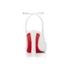 Condora Strap – Décolleté con cinturino da 85 mm – Pelle nappa – Bianco – Donna