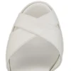 Cora – Sandali da 100 mm – Pelle di agnello nappa – Bianco – Donna