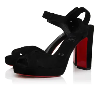 Cora – Sandali da 100 mm – Velours Veau – Nero – Donna Cora – Sandali da 100 mm – Velours Veau – Nero – Donna