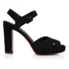 Cora – Sandali da 100 mm – Velours Veau – Nero – Donna Cora – Sandali da 100 mm – Velours Veau – Nero – Donna