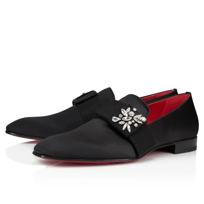 Dandelion Red Carpet – Mocassini – Raso crepe – Nero – Uomo Dandelion Red Carpet – Mocassini – Raso crepe – Nero – Uomo