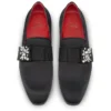 Dandelion Red Carpet – Mocassini – Raso crepe – Nero – Uomo Dandelion Red Carpet – Mocassini – Raso crepe – Nero – Uomo