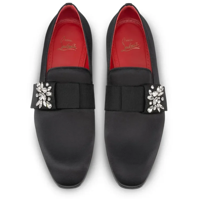 Dandelion Red Carpet – Mocassini – Raso crepe – Nero – Uomo Dandelion Red Carpet – Mocassini – Raso crepe – Nero – Uomo