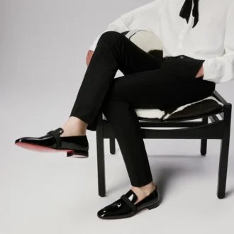 Dandydeco – Mocassini – Pelle di vitello verniciata – Nero – Uomo Dandydeco – Mocassini – Pelle di vitello verniciata – Nero – Uomo