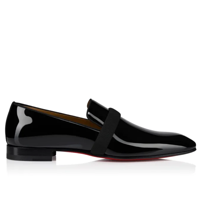 Dandydeco – Mocassini – Pelle di vitello verniciata – Nero – Uomo