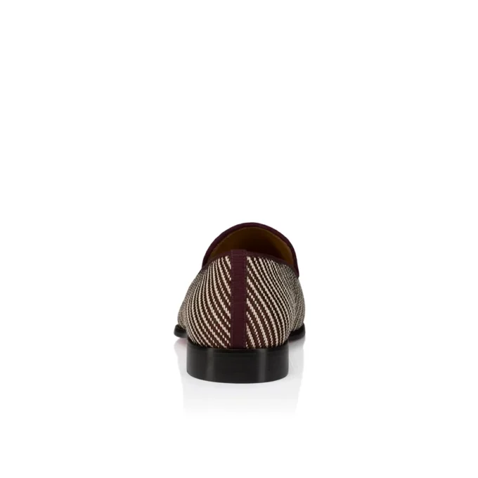 Danny Flex – Mocassini – Pelle di vitello e trama twill – Bianco e marrone – Uomo Danny Flex – Mocassini – Pelle di vitello e trama twill – Bianco e marrone – Uomo