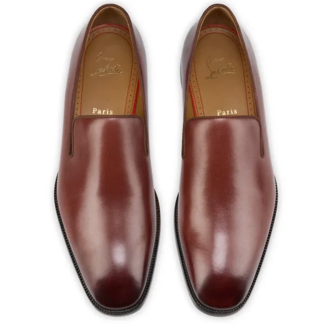 Danny Flex – Mocassini – Pelle di vitello lucida – Cuoio – Uomo Danny Flex – Mocassini – Pelle di vitello lucida – Cuoio – Uomo