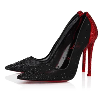 Degrastrass Red Carpet – Décolleté da 100 mm – Rete – Nero – Donna