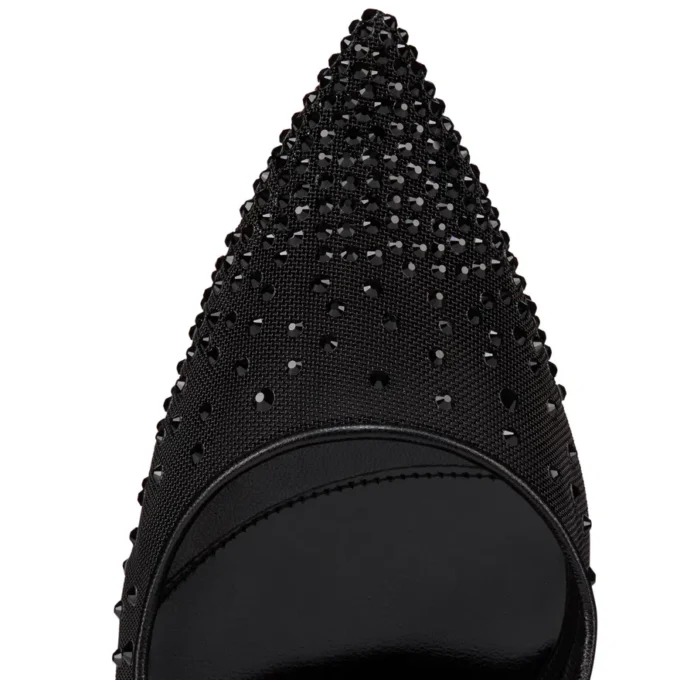 Degrastrass Red Carpet – Décolleté da 100 mm – Rete – Nero – Donna Degrastrass Red Carpet – Décolleté da 100 mm – Rete – Nero – Donna
