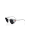 Diamond Kate Lb0031 – Occhiali da sole – Acetato – Bianco fumé – Donna Diamond Kate Lb0031 – Occhiali da sole – Acetato – Bianco fumé – Donna