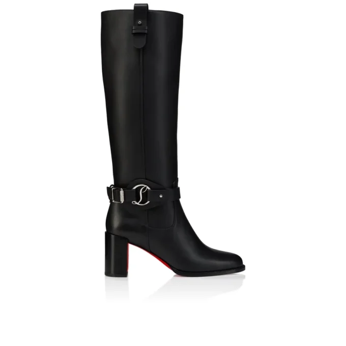 Dianouchette Botta – Stivali da 70 mm – Pelle di vitello – Nero – Donna