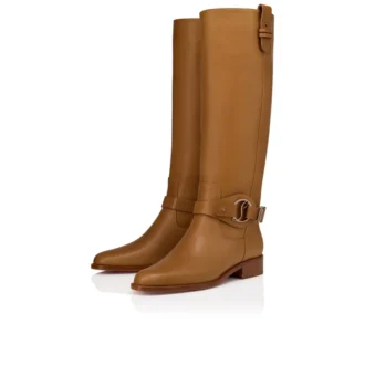Dianouchette Botta – Stivali – Pelle di vitello cerata – Terra – Donna Dianouchette Botta – Stivali – Pelle di vitello cerata – Terra – Donna