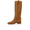 Dianouchette Botta – Stivali – Pelle di vitello cerata – Terra – Donna