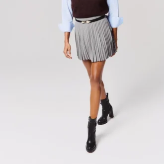 Dianouchette Lug – Stivali da 100 mm – Pelle di vitello cerata – Nero – Donna Dianouchette Lug – Stivali da 100 mm – Pelle di vitello cerata – Nero – Donna