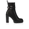 Dianouchette Lug – Stivali da 100 mm – Pelle di vitello cerata – Nero – Donna Dianouchette Lug – Stivali da 100 mm – Pelle di vitello cerata – Nero – Donna