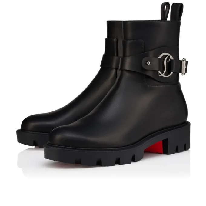 Dianouchette Lug – Stivali – Pelle di vitello cerata – Nero – Donna Dianouchette Lug – Stivali – Pelle di vitello cerata – Nero – Donna
