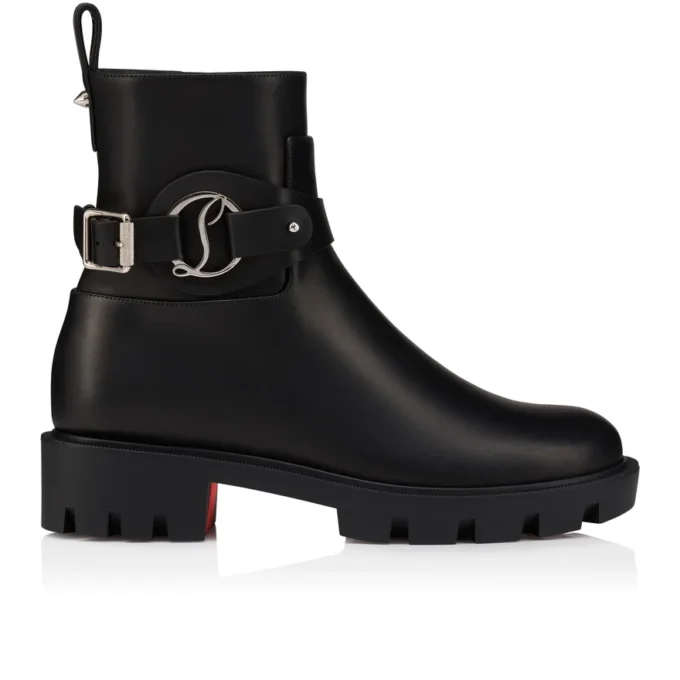 Dianouchette Lug – Stivali – Pelle di vitello cerata – Nero – Donna Dianouchette Lug – Stivali – Pelle di vitello cerata – Nero – Donna
