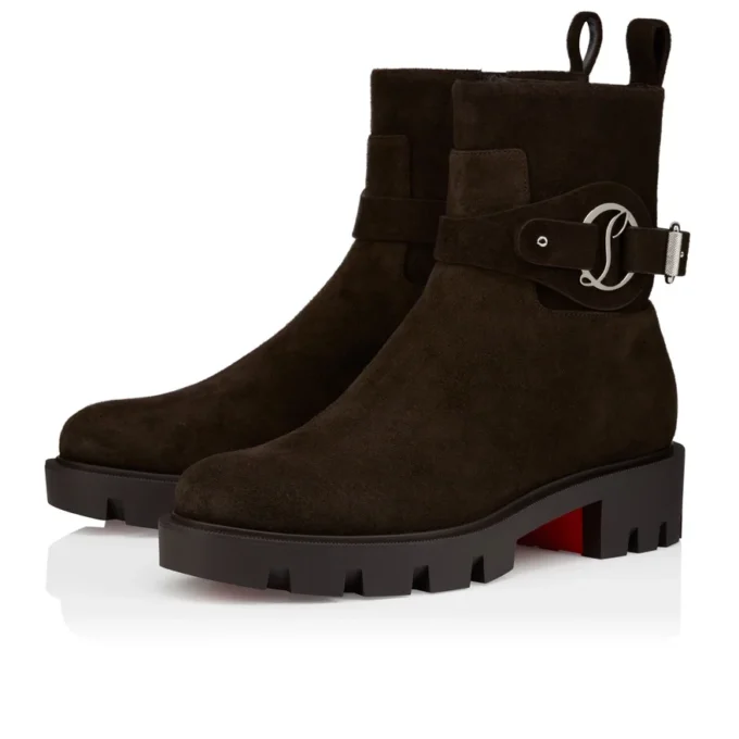 Dianouchette Lug – Stivali – Pelle di vitello rovesciata – Cafa – Donna