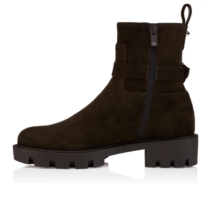 Dianouchette Lug – Stivali – Pelle di vitello rovesciata – Cafa – Donna