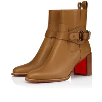 Dianouchette – Stivali da 70 mm – Pelle di vitello cerata – Terra – Donna
