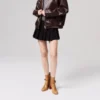 Dianouchette – Stivali da 70 mm – Pelle di vitello cerata – Terra – Donna Dianouchette – Stivali da 70 mm – Pelle di vitello cerata – Terra – Donna