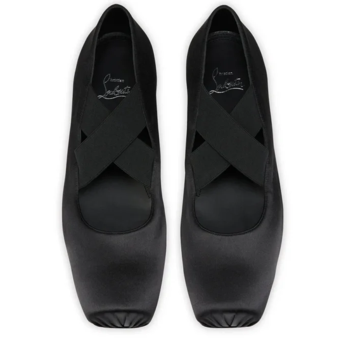 Diopic – Ballerine – Raso crepe – Nero – Uomo Diopic – Ballerine – Raso crepe – Nero – Uomo