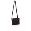 Djanis – Borsa a tracolla – Pelle di pitone – Caffè Djanis – Borsa a tracolla – Pelle di pitone – Caffè
